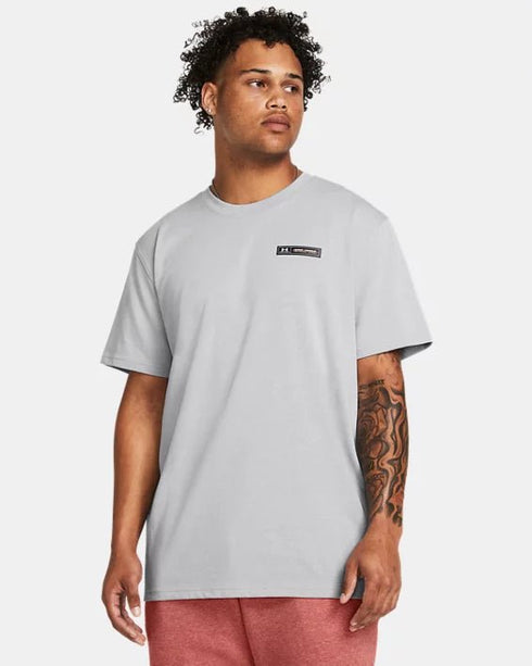 Under Armour tshirt for man אנדר ארמור לייבל חולצה טישרט בצבע אפור לגבר